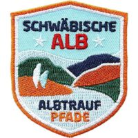 Schwäbische Alb - Abzeichen 51 x 60 mm