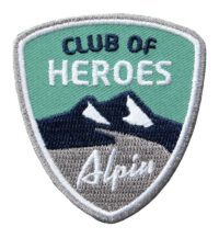 Club of Heroes Abzeichen 55 x 60 mm
