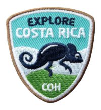Costa Rica Reise 55 x 60 mm