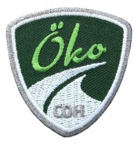 Öko Stick-Abzeichen 47 x 48 mm