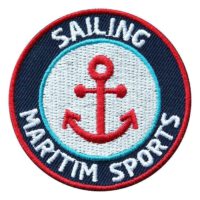 Sailing Maritim Sports Abzeichen 55 mm