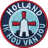 Holland Niederlande Aufnäher, Patch, Abzeichen, Applikation, Aufbügler zum aufnähen oder aufbügeln, hochwertig gestickt.