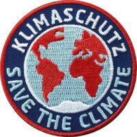Klimaschutz Abzeichen 60 x 60 mm