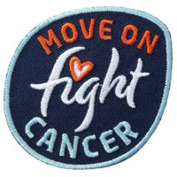 Move On - Fight Cancer (blau)