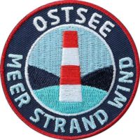 Ostsee Abzeichen 60 x 60 mm