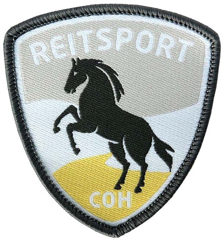 Reitsport Abzeichen Gewebtes Patch Fur Reiter Pferdesport Reitkunst