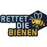 Rettet die Bienen 72 x 41 mm