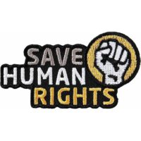 Save Human Rights 72 x 42 mm