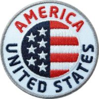 USA United States of America 60 x 60 mm