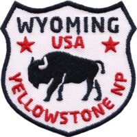 USA Wyoming, Yellowstone Park 60 x 60 mm