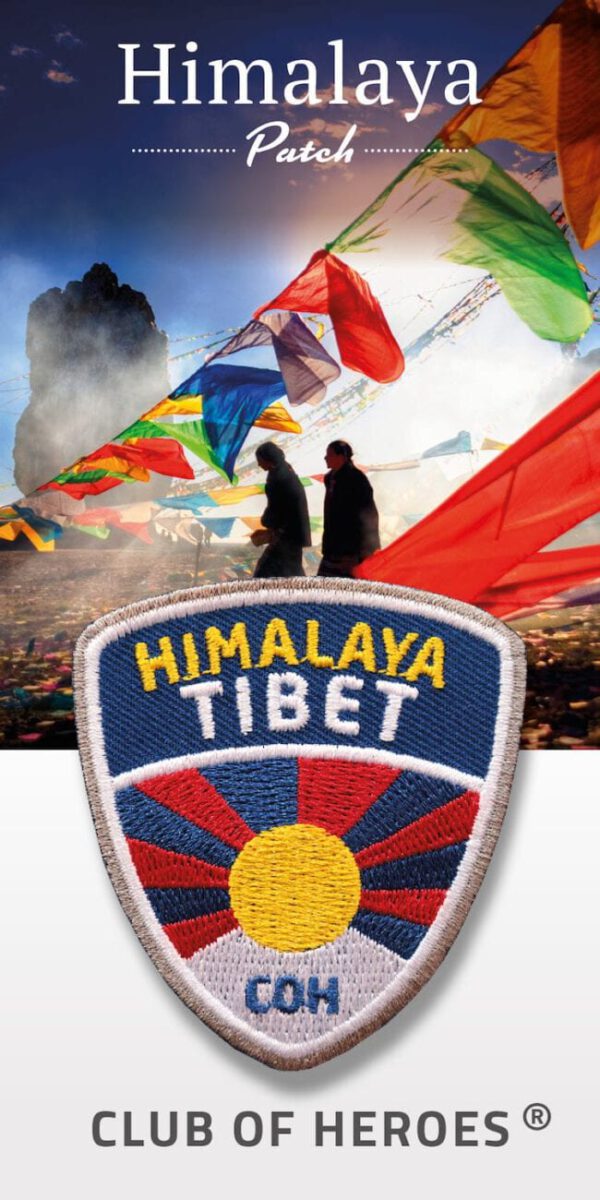 Tibet Aufnäher gestickt,Flagge Fahne,Patch,Aufbügler,6,5cm,neu 
