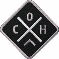 COH Kreuz Abzeichen - 46 mm / schwarz