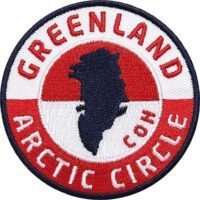 Grönland-Greenland-Arktic-Polarkreis Aufnäher von Club of Heroes.
