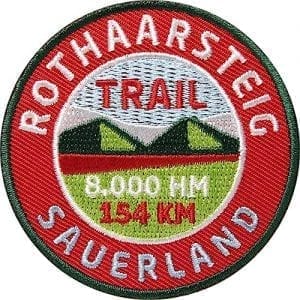 Rothaarsteig-Sauerland-Wanderweg Aufnäher von Club of Heroes.