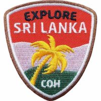 Sri Lanka - Patch 55 x 60 mm