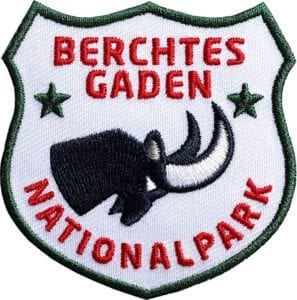 Berchtesgaden-Nationalpark-Steinbock-Watzmann Aufnäher von Club of Heroes.