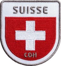 Schweiz Flag Patch 58 x 62 mm