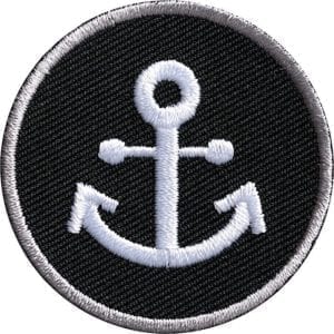 Anker-Maritim Aufnäher von Club of Heroes