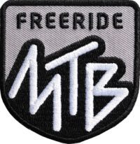 Mtb Mountainbike Freeride Aufnäher von Club of Heroes.