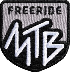 Mtb Mountainbike Freeride Aufnäher von Club of Heroes.