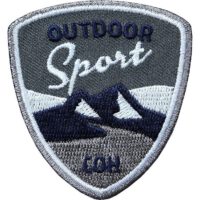 Outdoor Sport 55 x 60 mm / grau