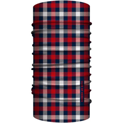Holzfäller Karo Bandana in Rot Blau