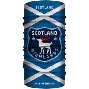 Schottland Highlands Multifunktionstuch 25 x 50 cm / Bandana, nahtloses Schlauchtuch