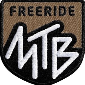 Mtb-Mountainbike-Freeride Aufnäher von Club of Heroes. Hochwertig gestickte Patches wie Aufbügler Bügelbilder Bügelflicken zur Veredelung von Textilien, zum Aufbügeln oder Aufnähen auf Jacken, Kleidung. IM COH Patch-Shop.