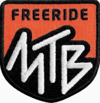Mtb-Mountainbike-Freeride Aufnäher von Club of Heroes. Hochwertig gestickte Patches wie Aufbügler Bügelbilder Bügelflicken zur Veredelung von Textilien, zum Aufbügeln oder Aufnähen auf Jacken, Kleidung. IM COH Patch-Shop.