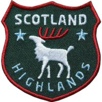 Grün Aufnäher von Club of Heroes. Hochwertig gestickte Patches wie Aufbügler Bügelbilder Bügelflicken zur Veredelung von Textilien, zum Aufbügeln oder Aufnähen auf Jacken, Kleidung.