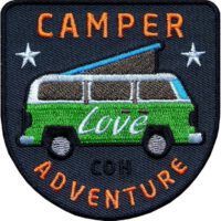 Camper Patch 68 x 69 mm / Grün