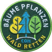 Bäume pflanzen, Wald retten 65 mm