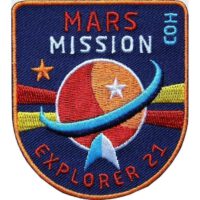 Mars Mission Raumfahrt 62 x 70 mm