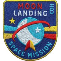 Mond Landung Raumfahrt 62 x 70 mm