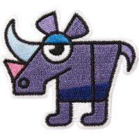 Nashorn - Kleine Helden 62 x 53 mm