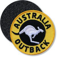 Australien Outback - Klett-Patch / Rot