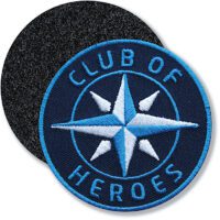Club of Heroes Kompass - Klett-Patch / Navy-Blau