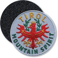 Tirol Adler - Klett-Patch / Grau