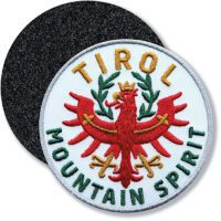 Tirol Adler - Klett-Patch / Weiss