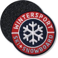 Wintersport Ski & Snowboard - Klett-Patch