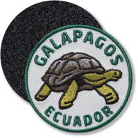 Galapagos Schildkröte / Klettpatch 62 mm