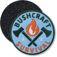 Bushcraft Survival / Klettpatch 65 mm / Blau