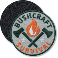 Bushcraft Survival / Klettpatch 65 mm / Natur