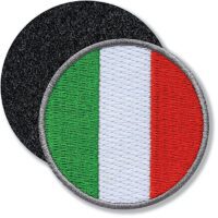 Italien Flagge / Klettpatch 52 mm