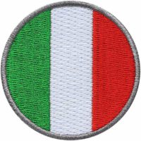 Italien Flagge / Patch 52 mm
