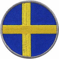 Schweden Flagge / Patch 52 mm