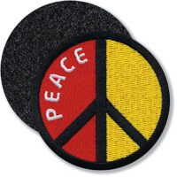 Peace Zeichen / Klettpatch 62 mm / Germany