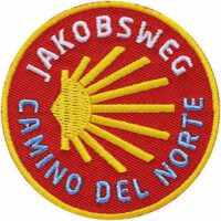 Jakobsweg Camino del Norte / Patch 62 mm