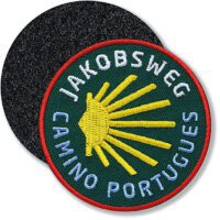 Jakobsweg Camino Portugues / Klettpatch 62 mm