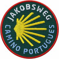 Jakobsweg Camino Portugues / Patch 62 mm